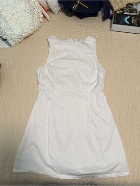 Princess Polly White Sleeveless Mini Dress